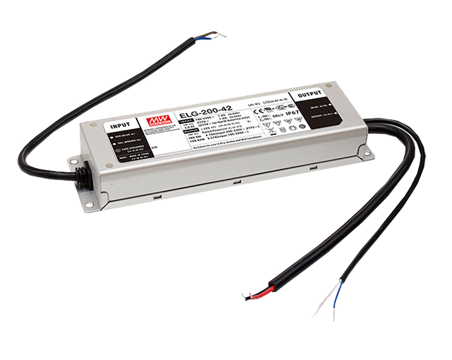 Mean Well ELG-200-12AB-3Y LED-Treiber IP65 Konstantspannung Konstantstrom dimmbar 100-305VAC 12V 16A